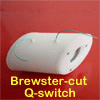 Brewster-cut Pockels Cell